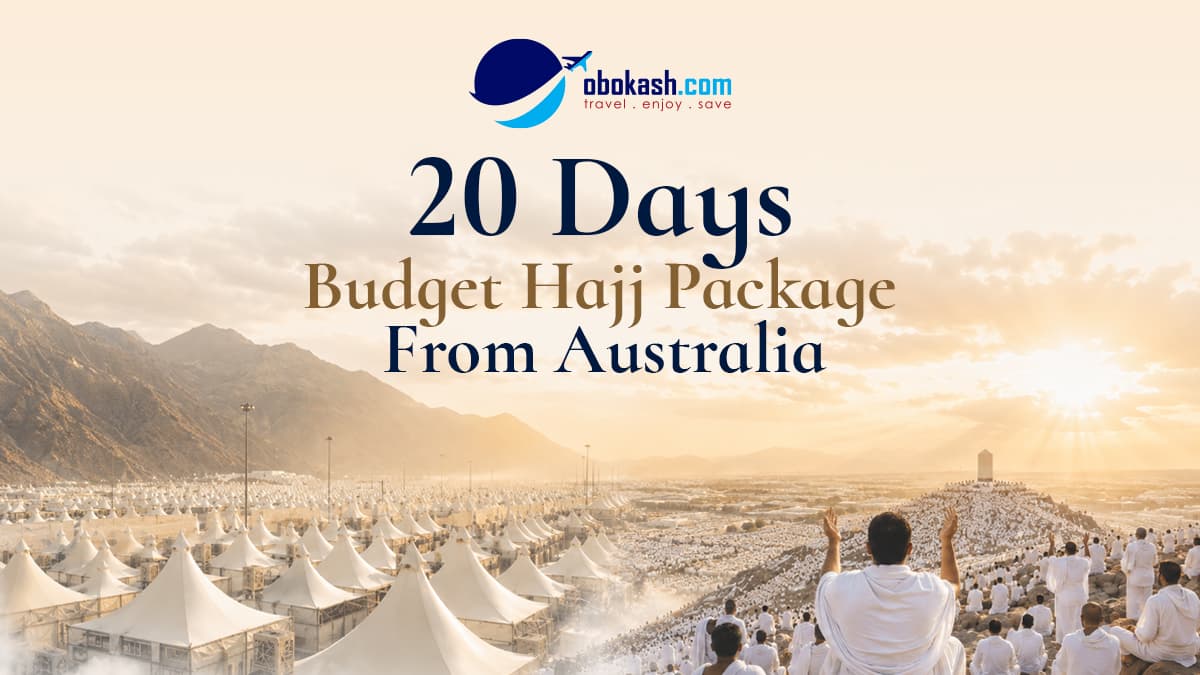 3. Slider 20 Days Budget Hajj Package From Australia 
