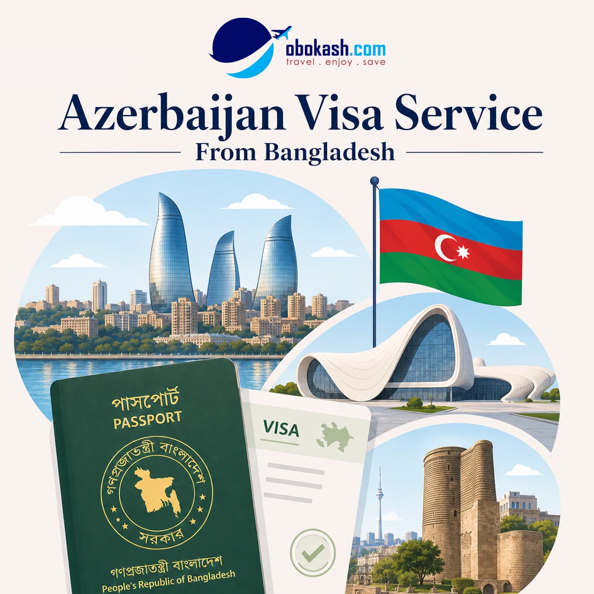 Azerbaijan Visa Service From Bangladesh
