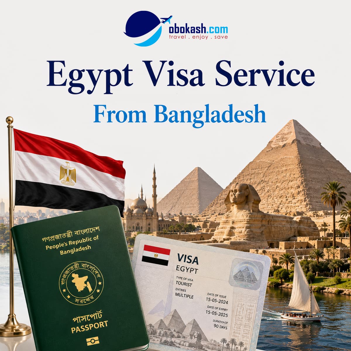 Egypt Visa Service From Bangladesh