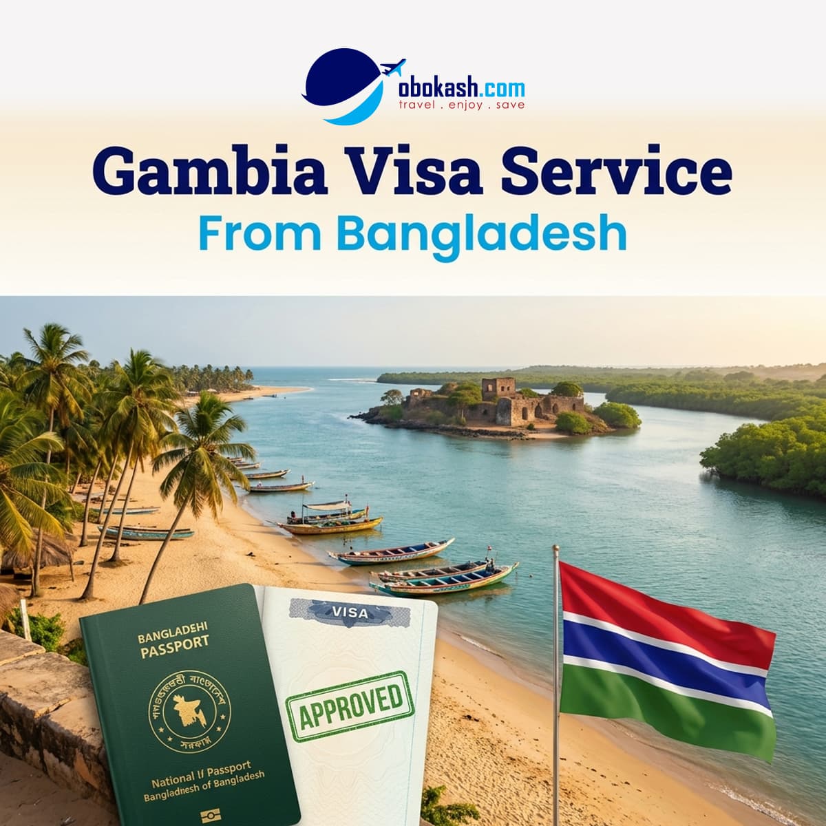 Gambia Visa Service from Bangladesh