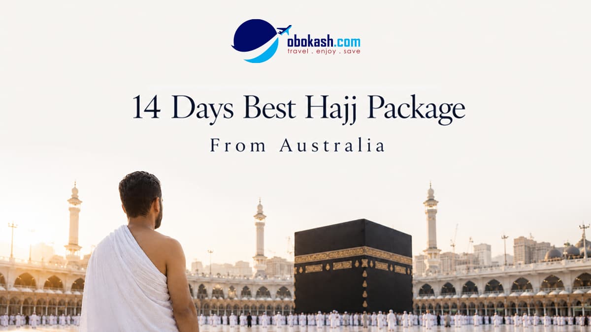 1. Slider 14 Days Best Hajj Package From Australia