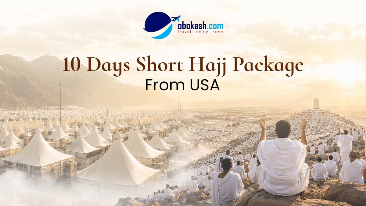 5. Slider 10 Days Short Hajj Package From USA