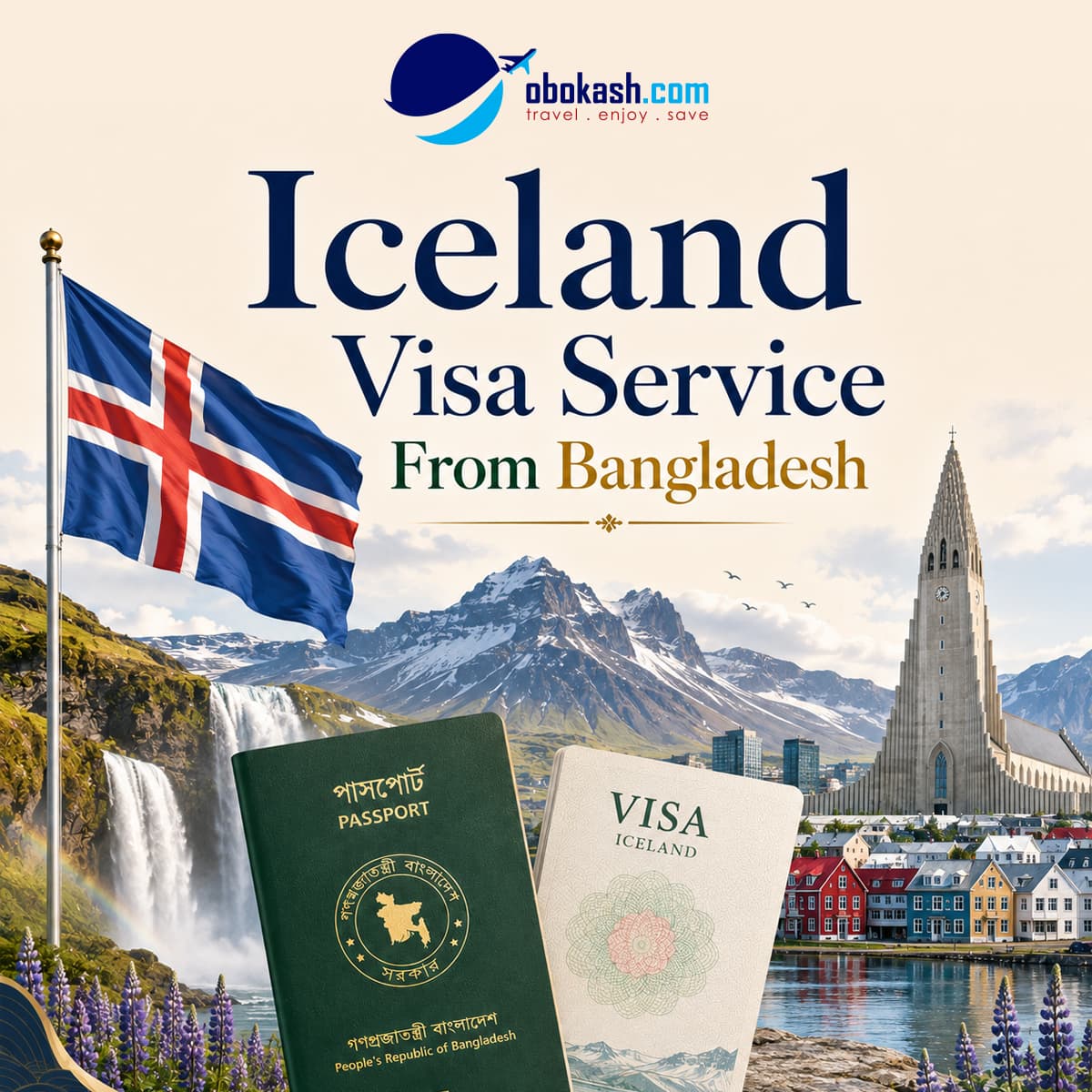 Iceland Visa Service From Bangladesh