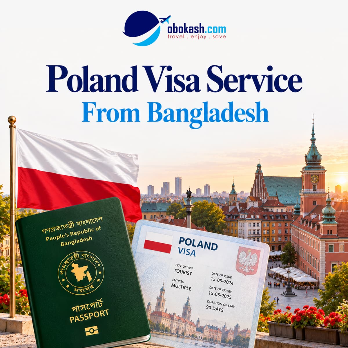 Poland Visa Service From Bangladesh