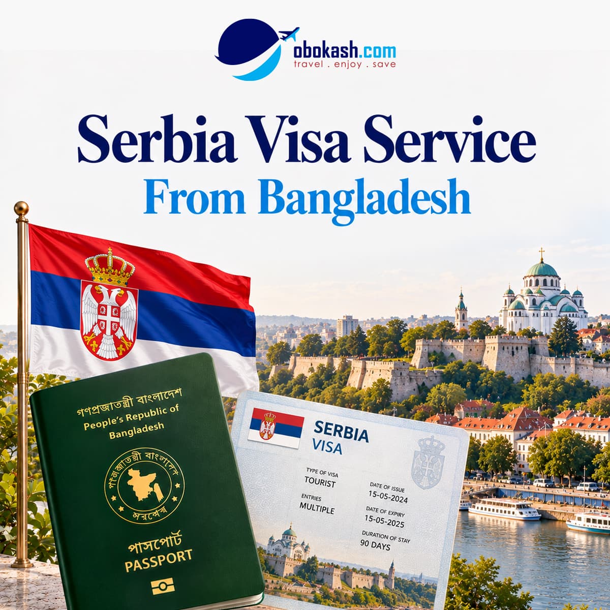 Serbia Visa Service From Bangladesh