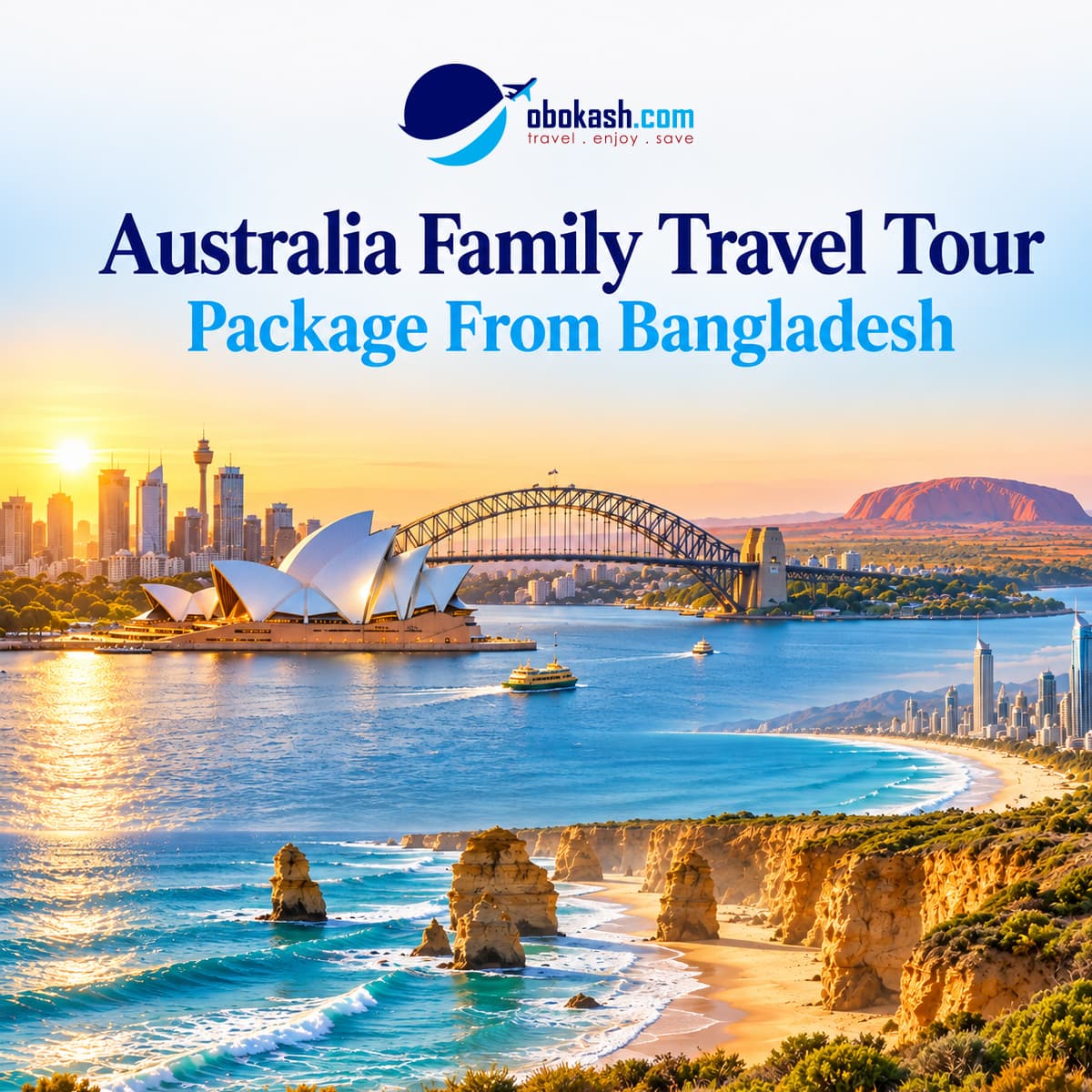Australia Family Travel Tour Package From Bangladesh