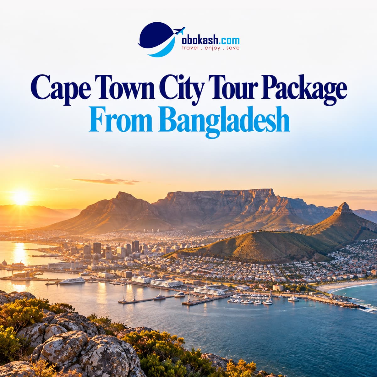 Cape Town City Tour Package From Bangladesh
