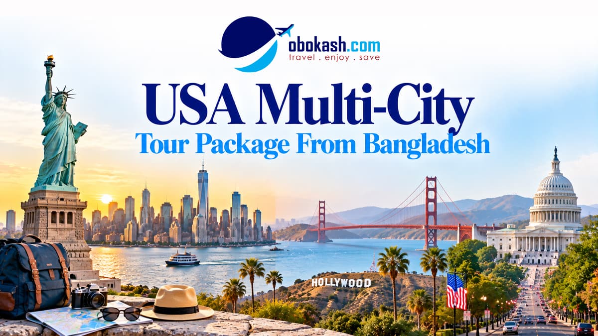 USA Multi-City Tour Package From Bangladesh