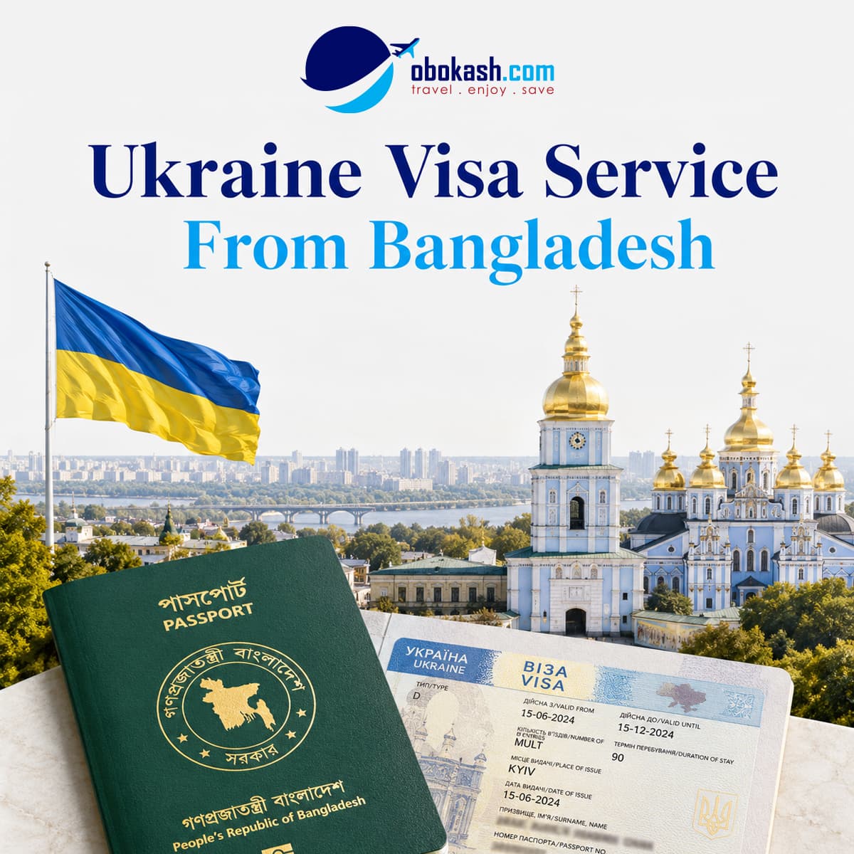 Ukraine Visa Service From Bangladesh