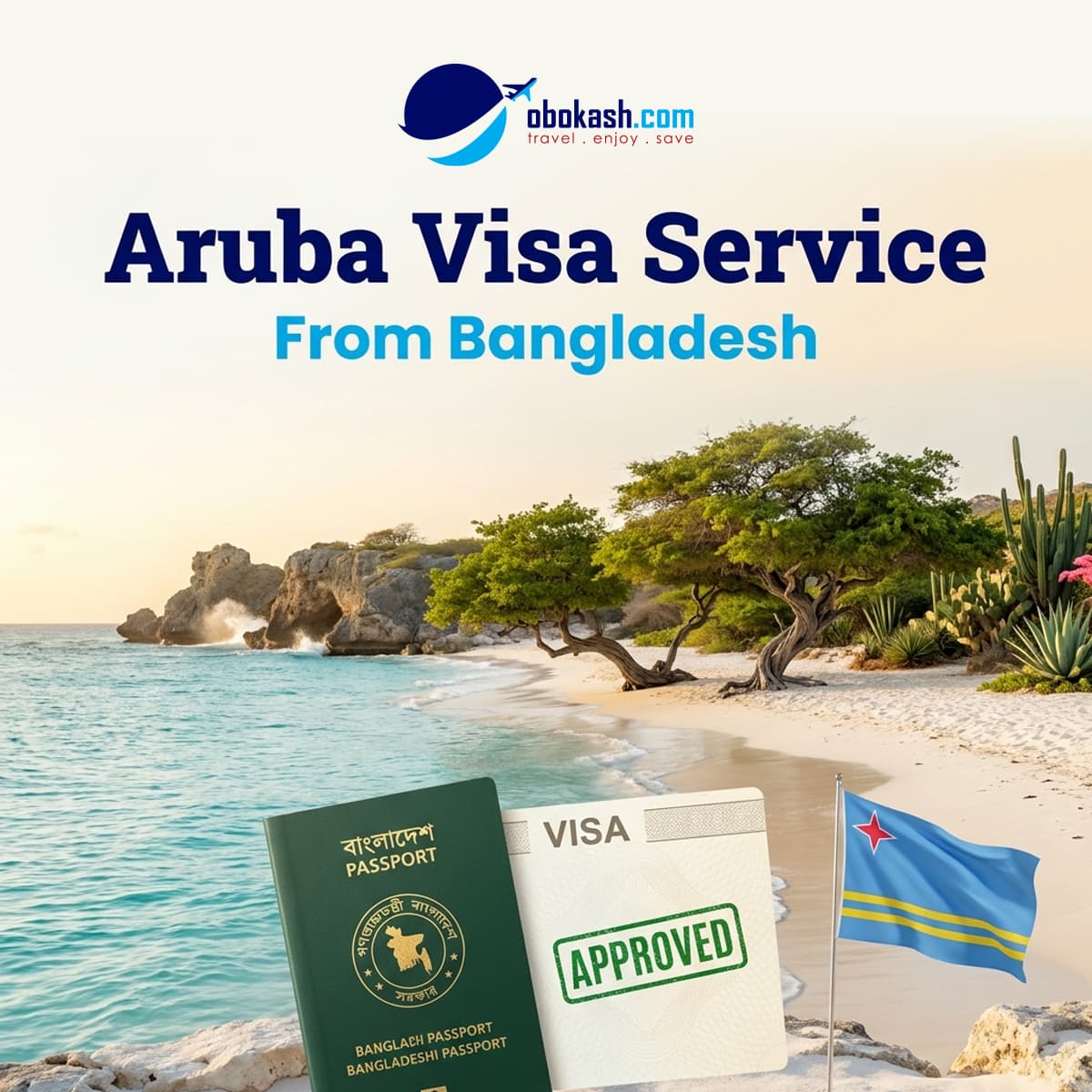Aruba Visa Service from Bangladesh