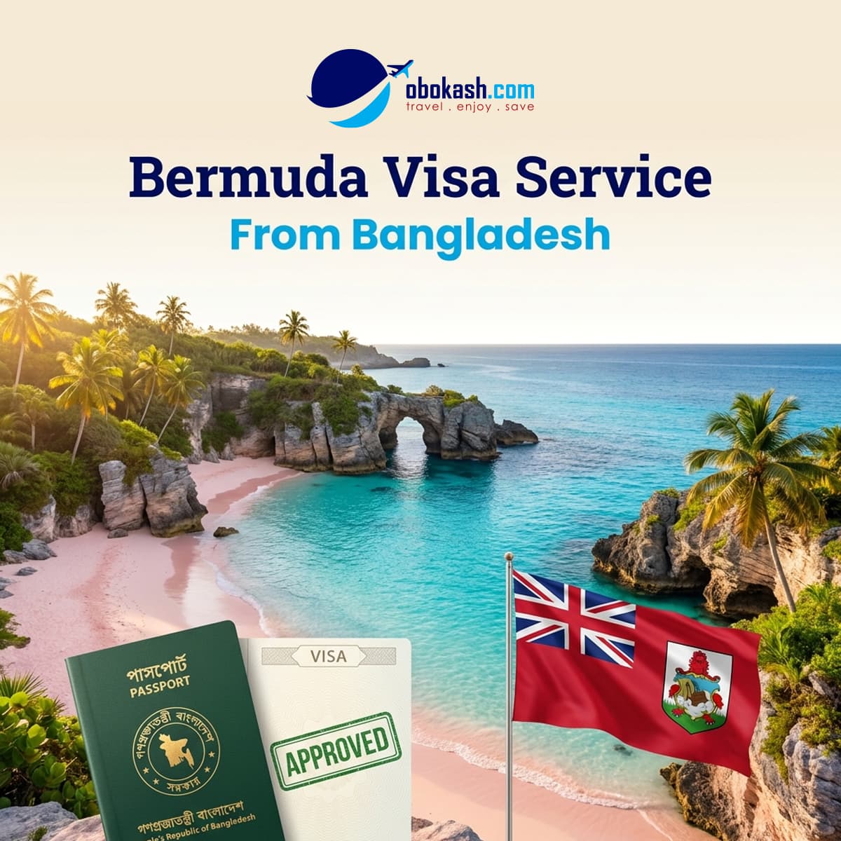 Bermuda Visa Service from Bangladesh