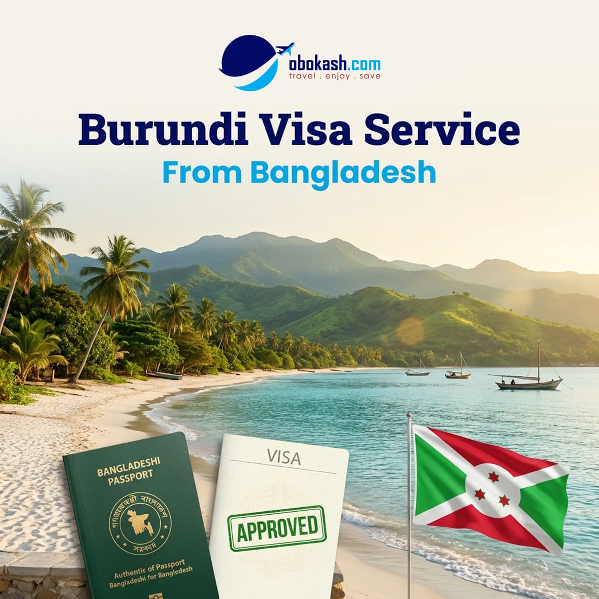 Burundi Visa Service from Bangladesh
