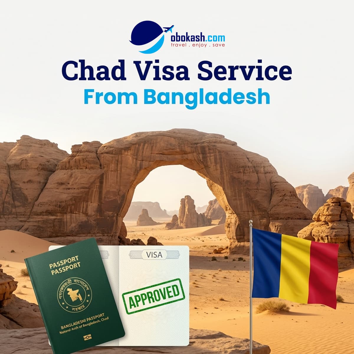 Chad Visa Service from Bangladesh