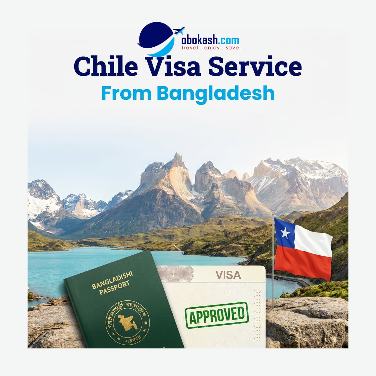 Chile Visa Service from Bangladesh