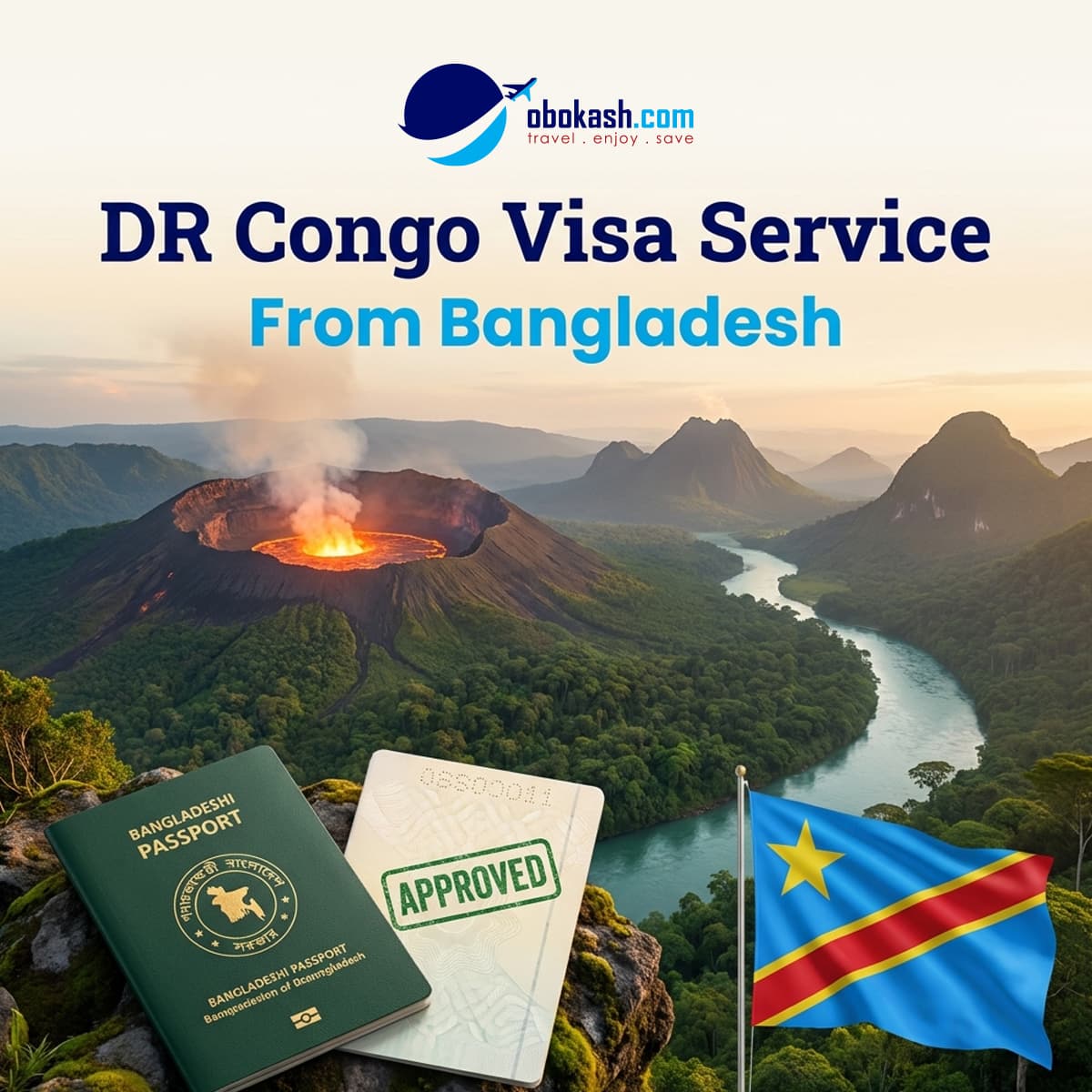 DR Congo Visa Service from Bangladesh