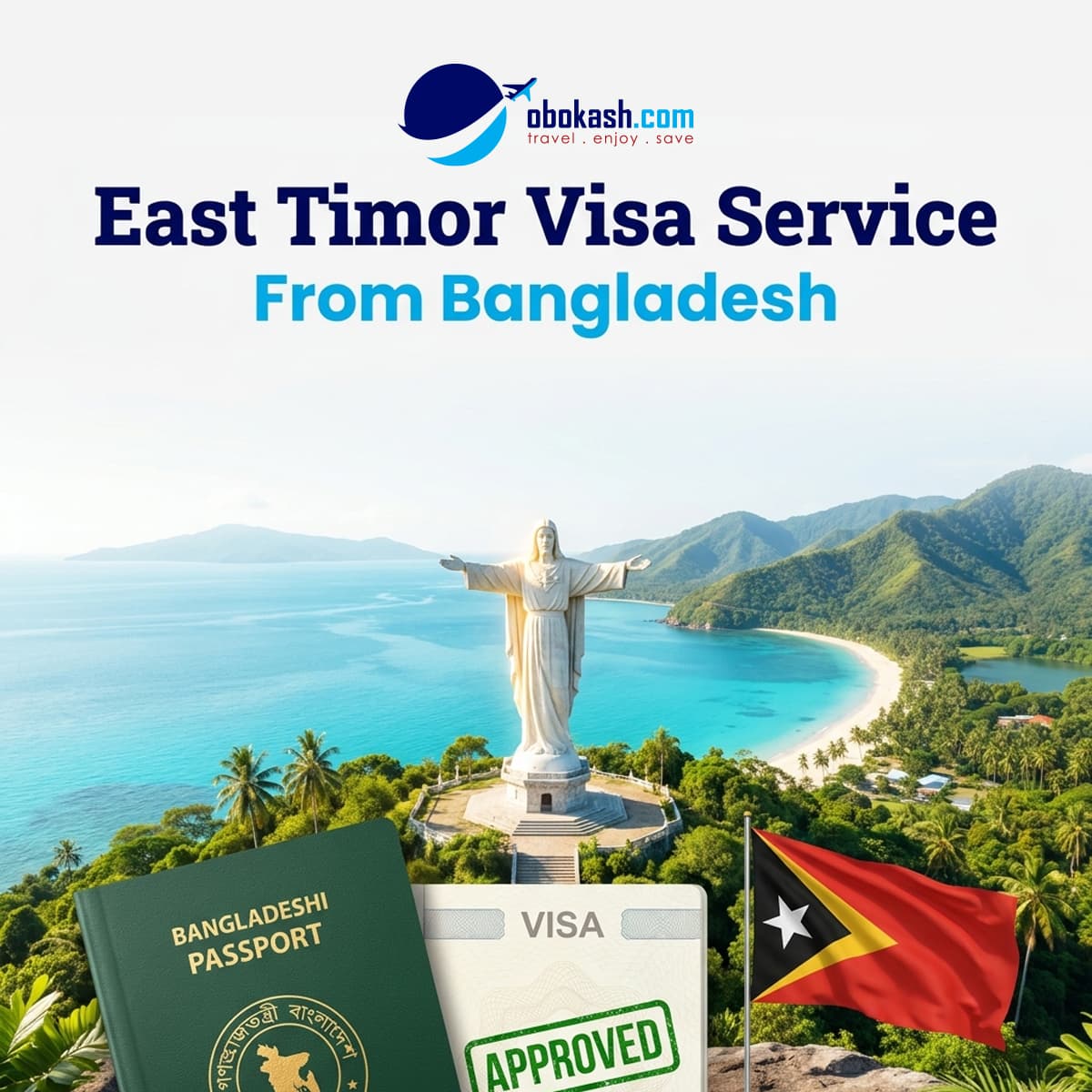 East Timor Visa Service from Bangladesh
