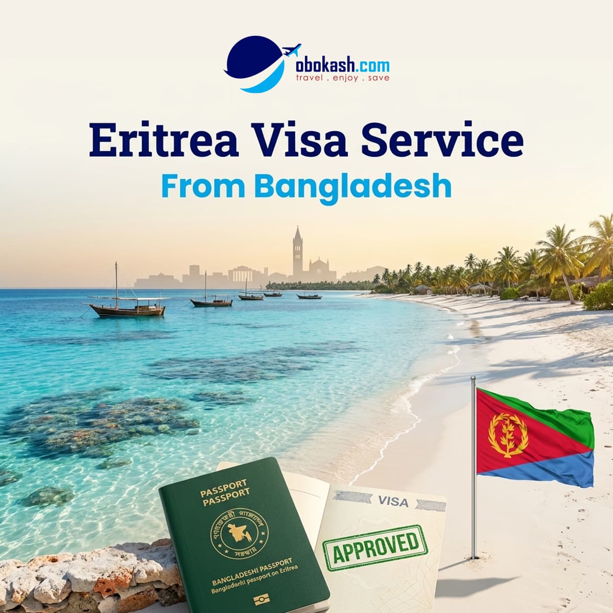 Eritrea Visa Service from Bangladesh