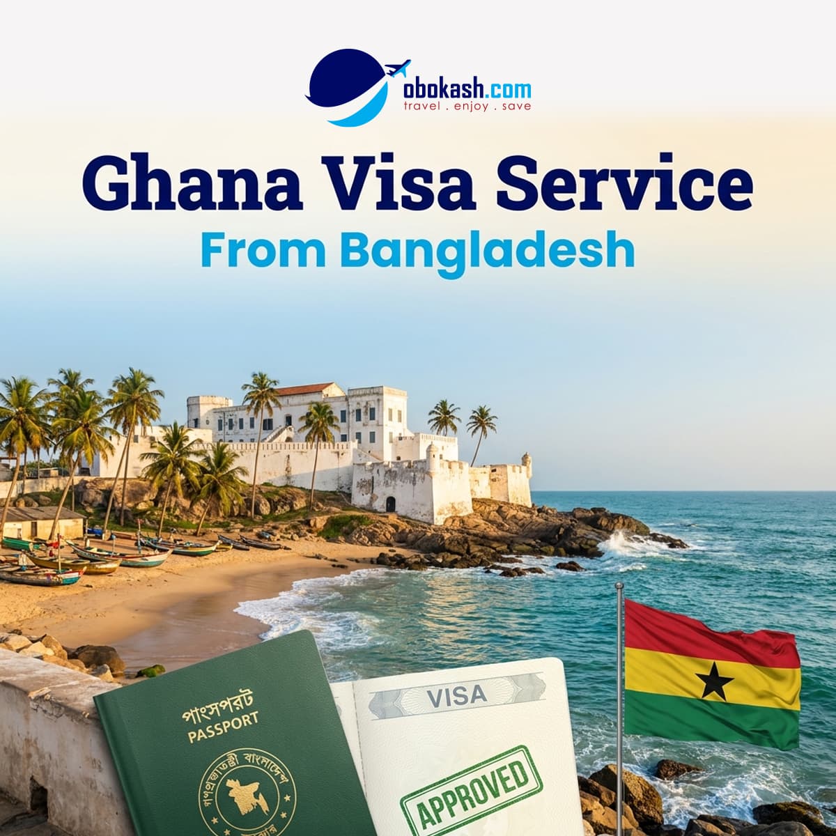 Ghana Visa Service from Bangladesh