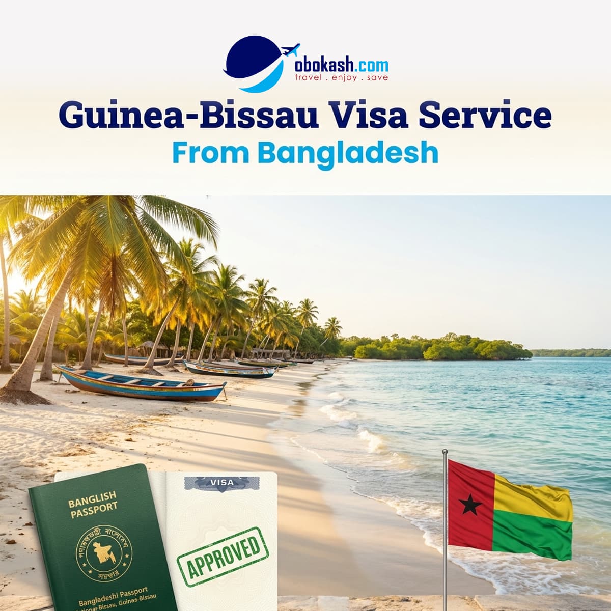 Guinea Bissau Visa Service from Bangladesh