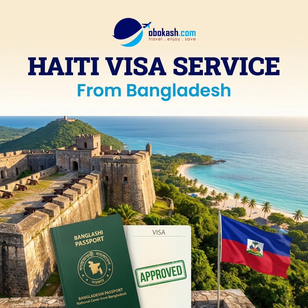Haiti Visa Service from Bangladesh