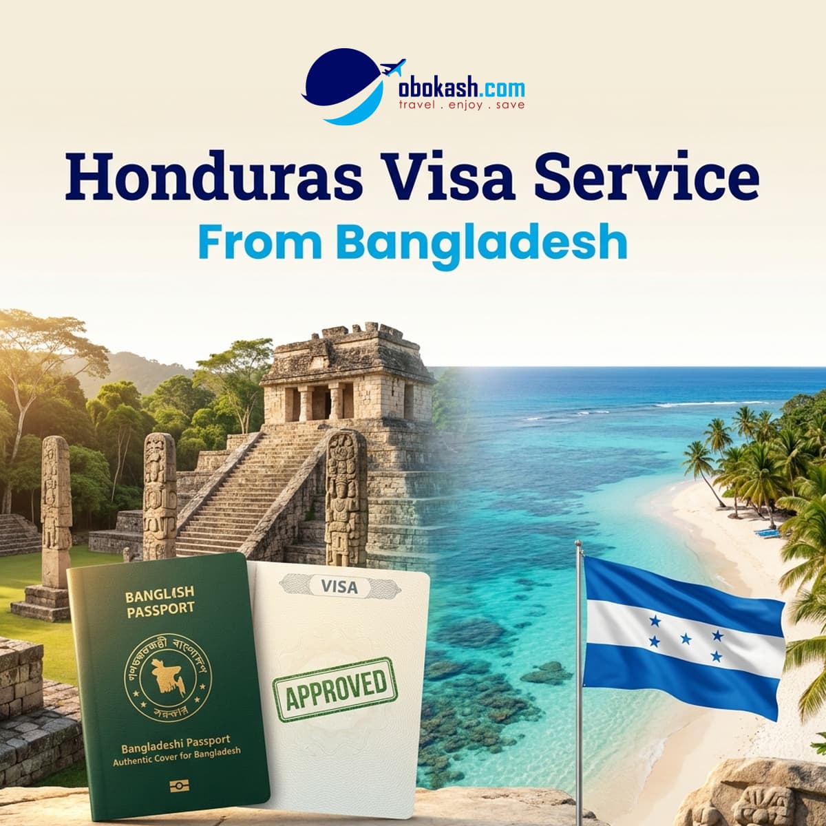 Honduras Visa Service from Bangladesh