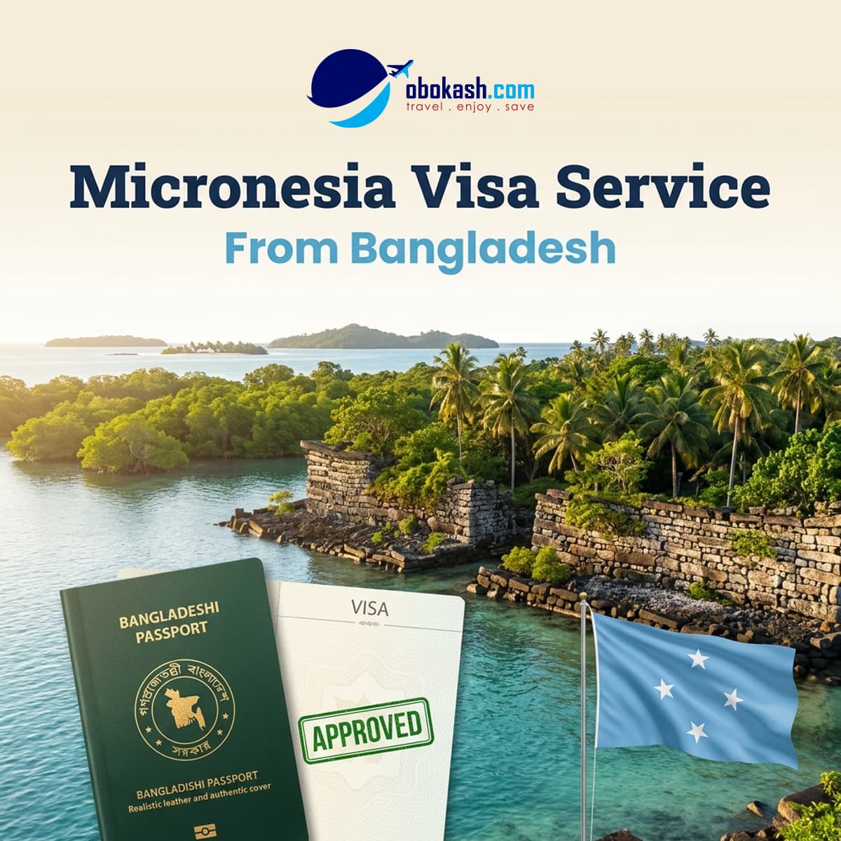 Micronesia Visa Service from Bangladesh