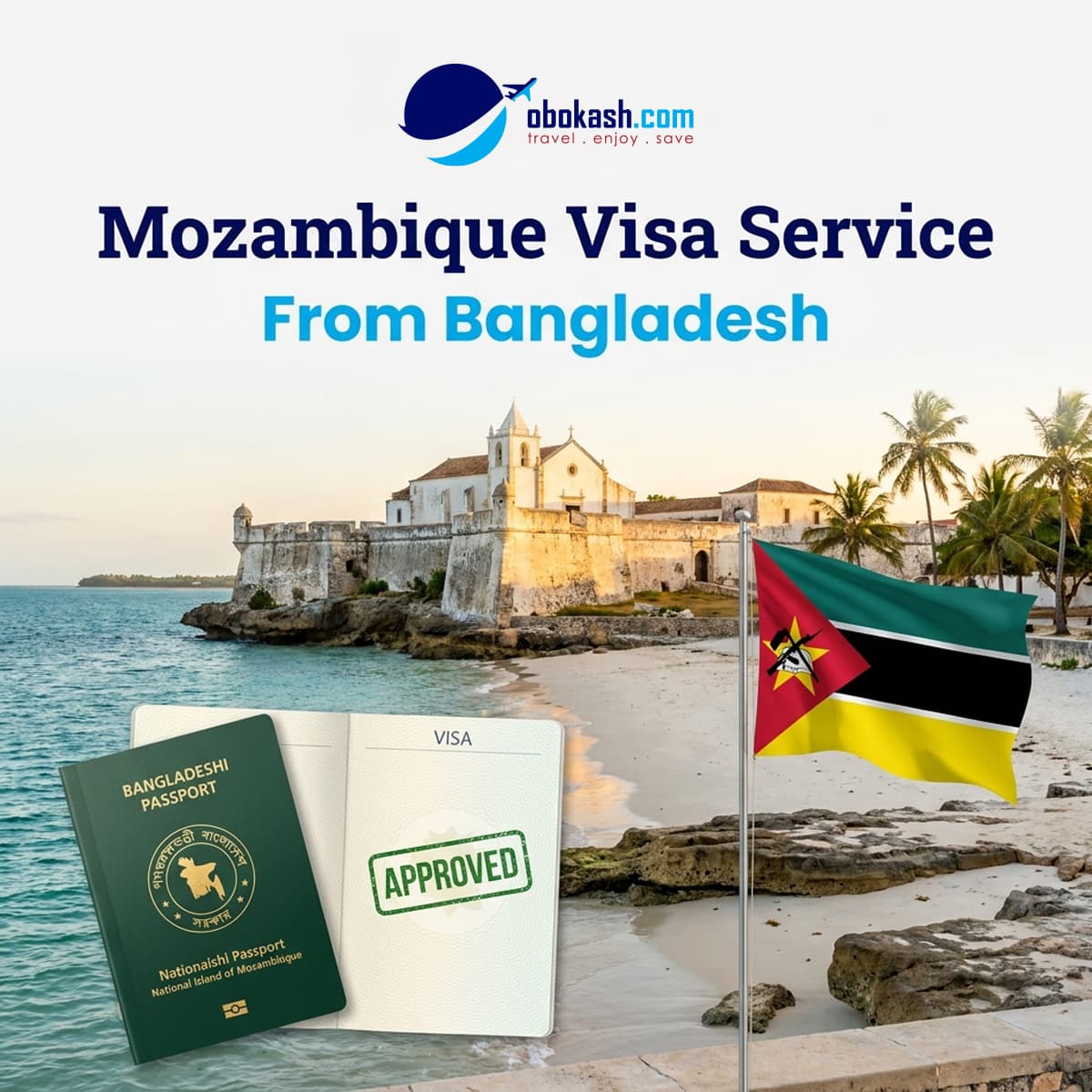 Mozambique Visa Service from Bangladesh