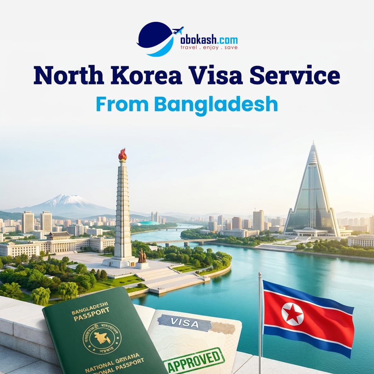 North Korea Visa Service from Bangladesh