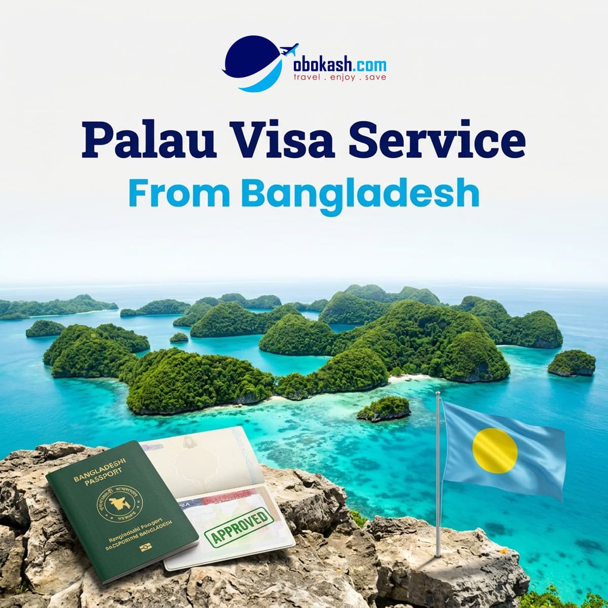Palau Visa Service from Bangladesh