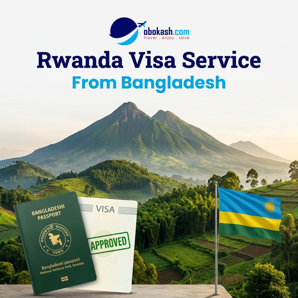 Rwanda Visa Service from Bangladesh