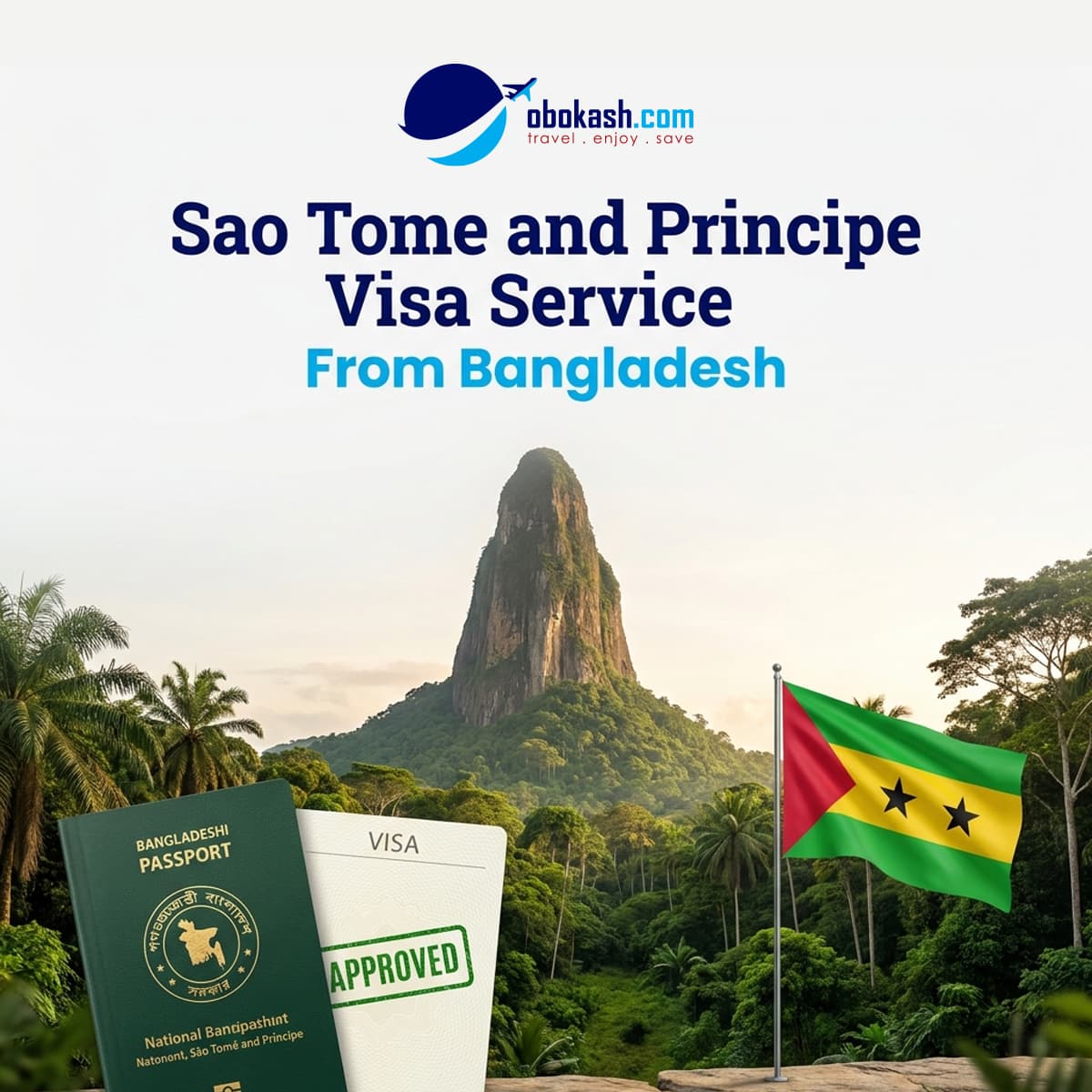 Sao Tome and Principe Visa Service from Bangladesh