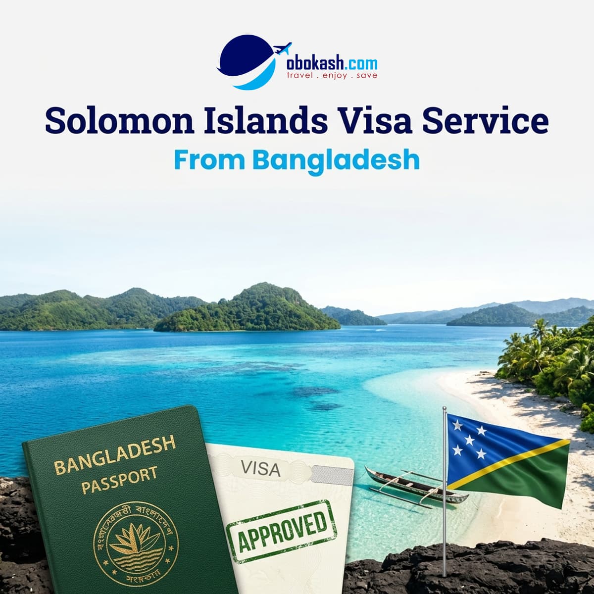 Solomon Islands Visa Service from Bangladesh