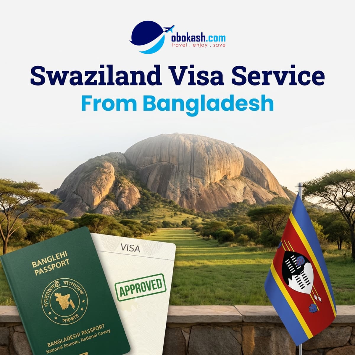 Swaziland Visa Service from Bangladesh