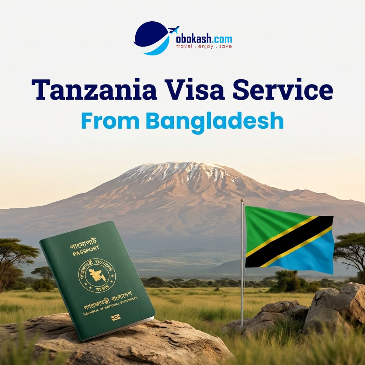 Tanzania Visa Service from Bangladesh