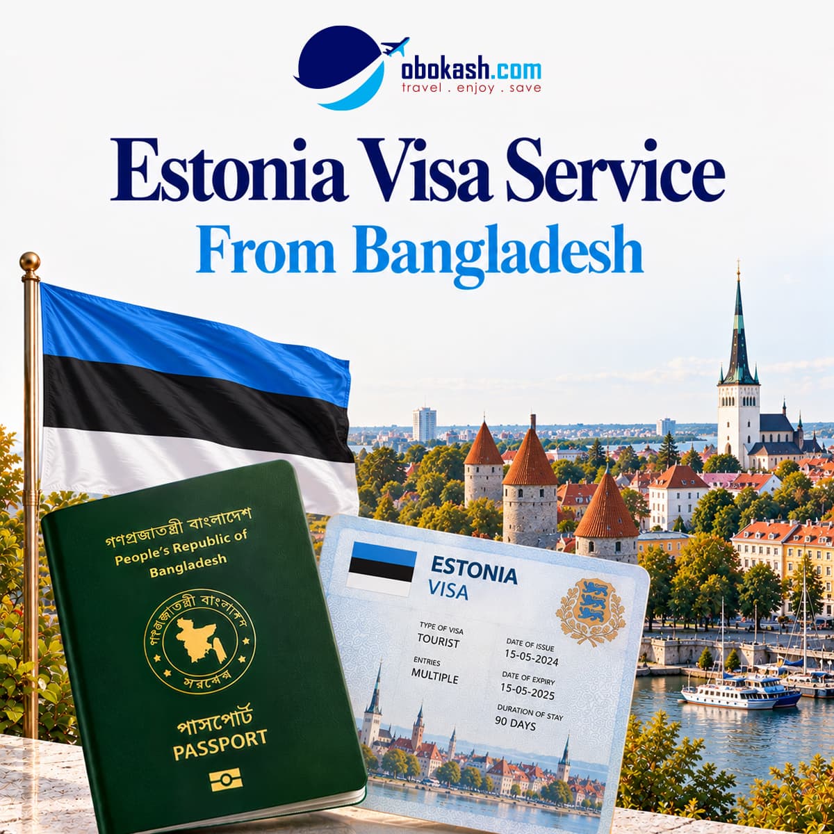 Estonia Visa Service From Bangladesh