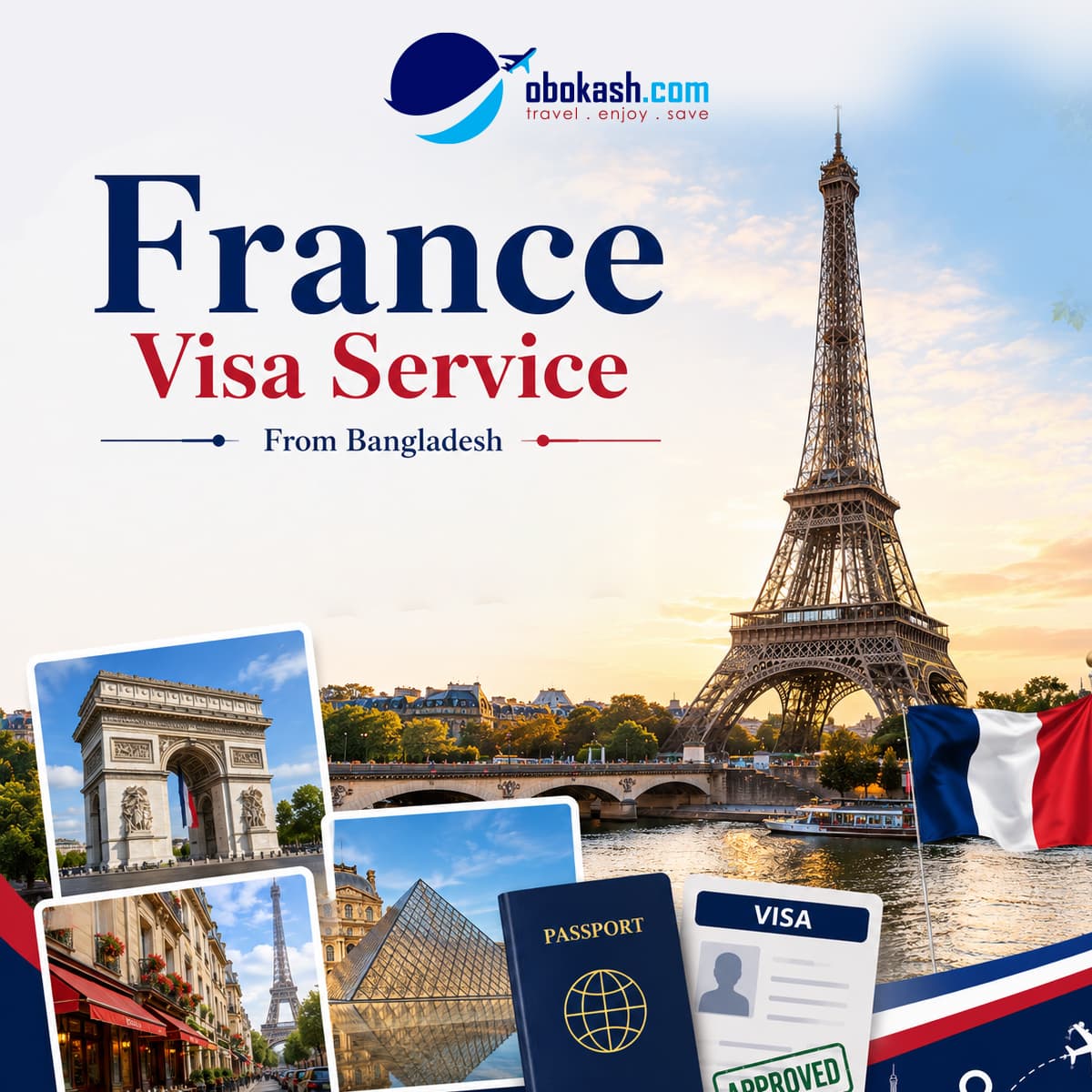 France Visa Service From Bangladesh