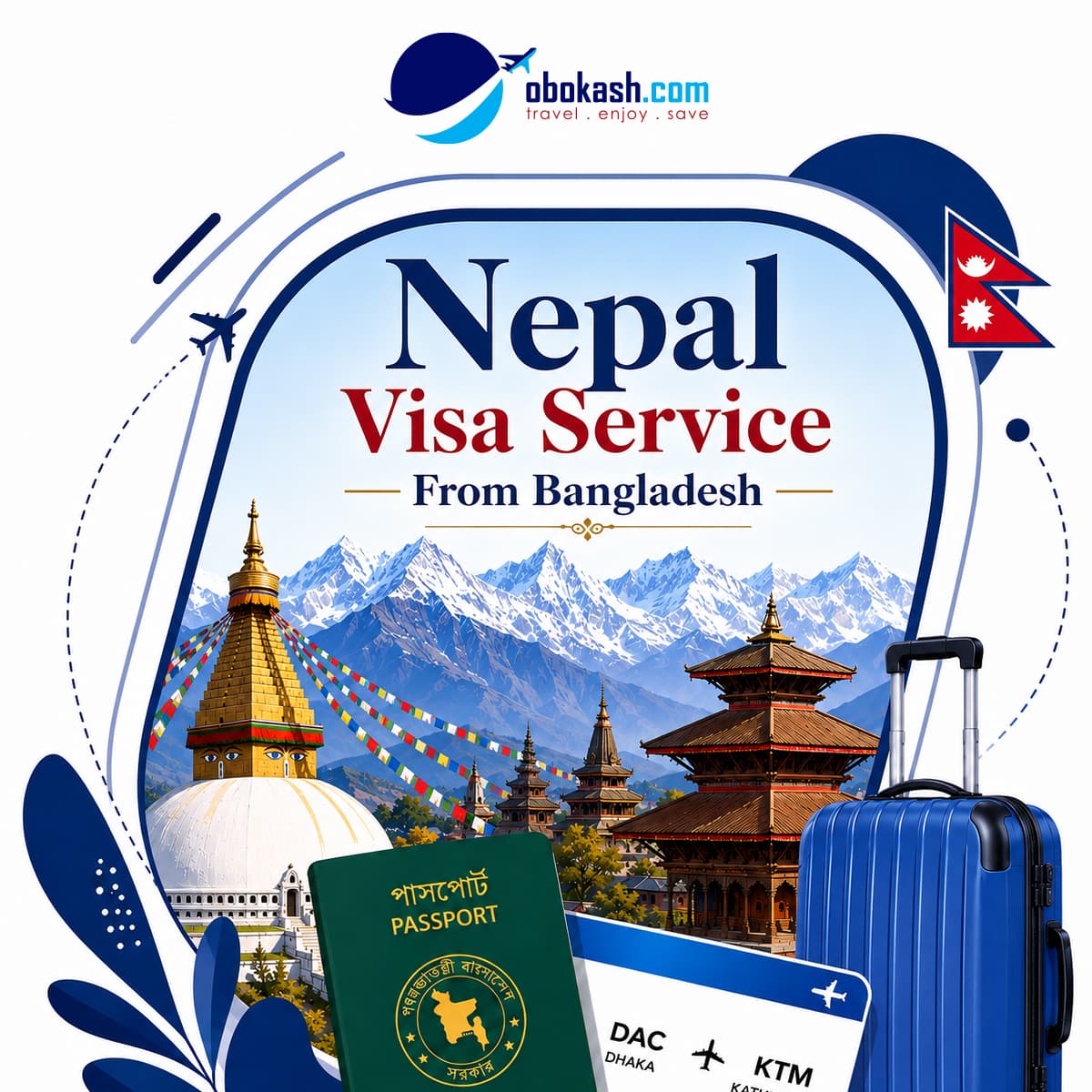 Nepal Visa Service From Bangladesh
