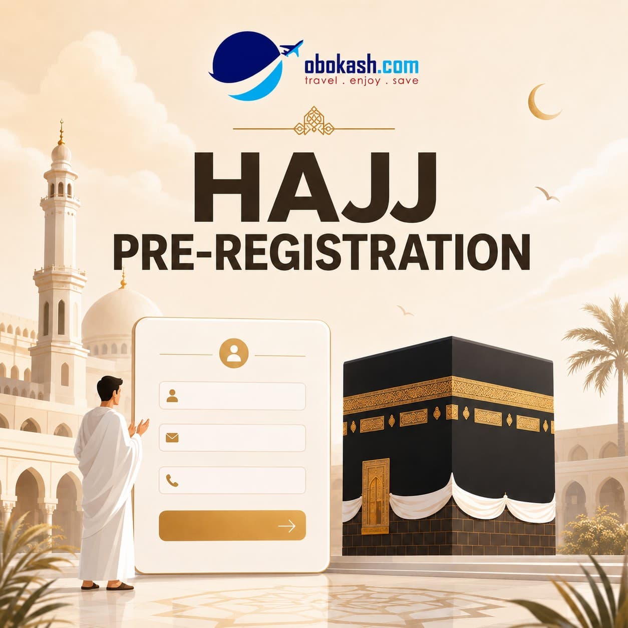 Hajj Pre Registration 2027-2028 From Bangladesh