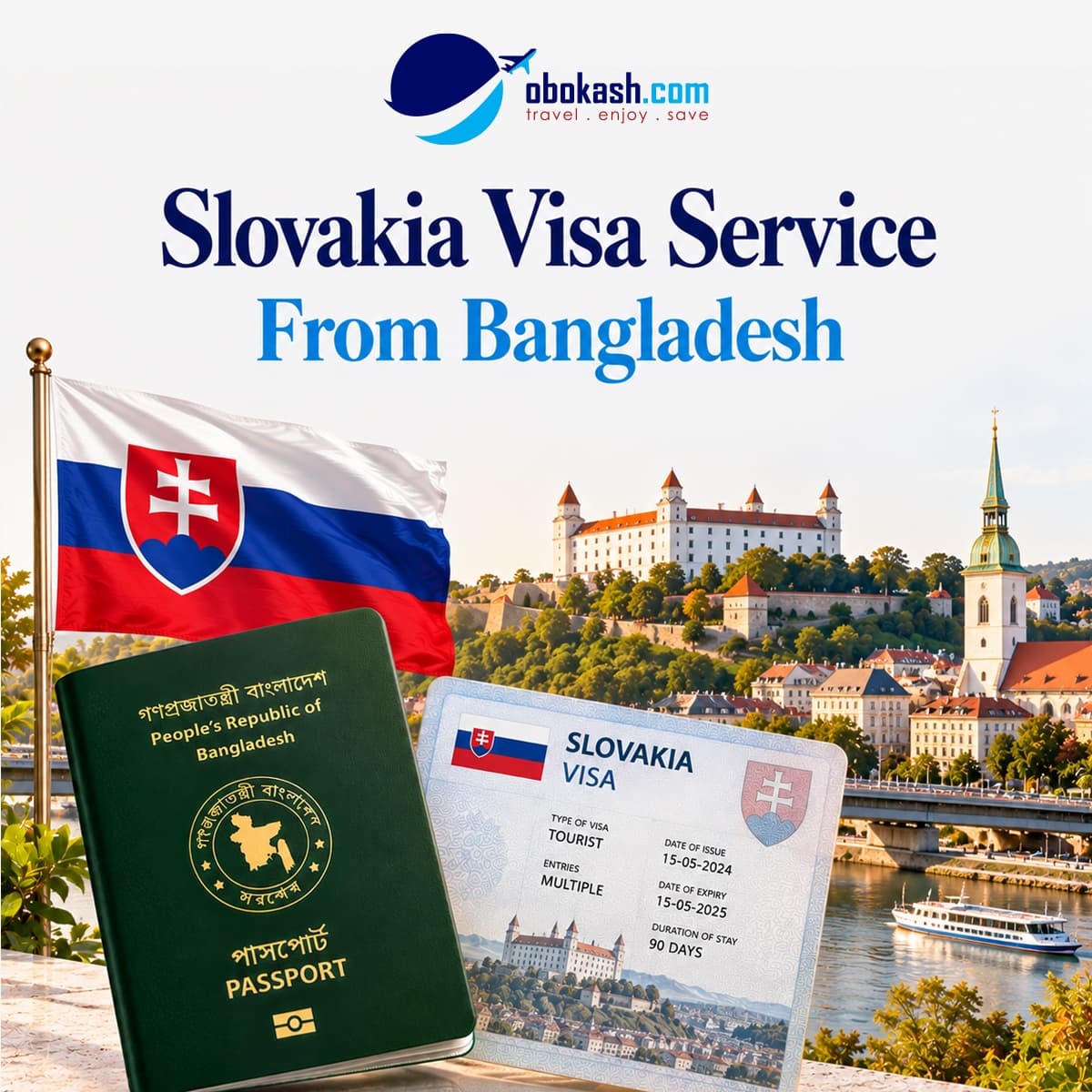 Slovakia Visa Service From Bangladesh