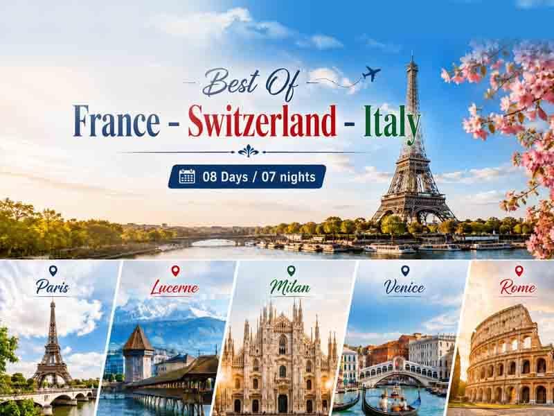 3 Country Tour Package from Bangladesh