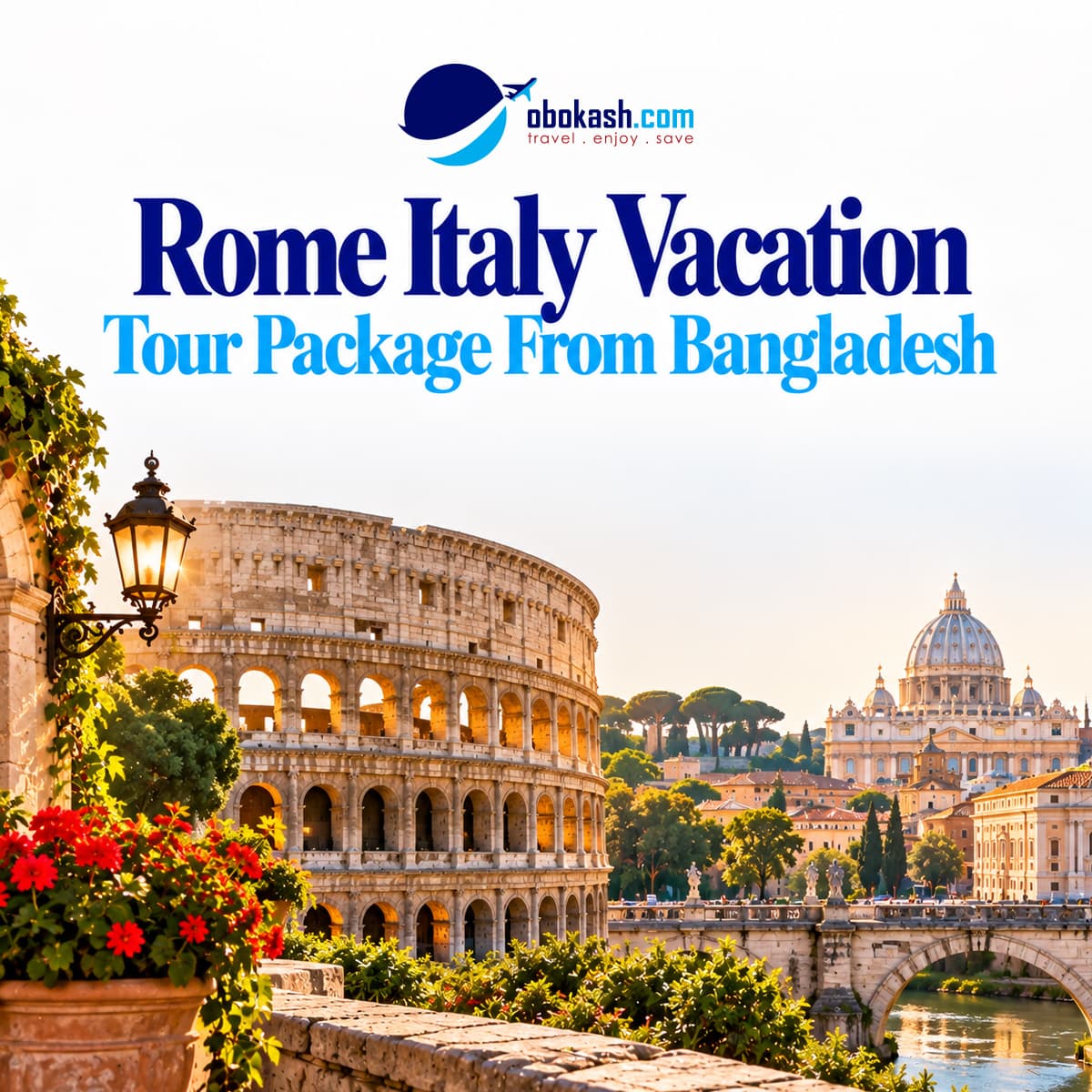 Italy Rome Vacation Tour Package