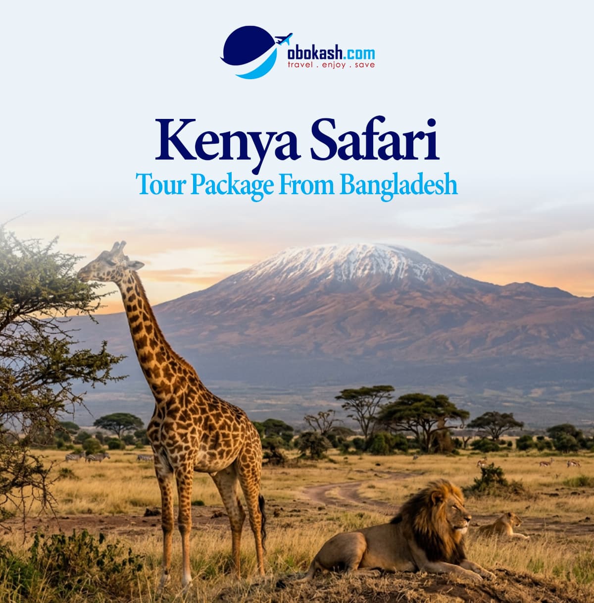 Kenya Safari Tour Package from Bangladesh