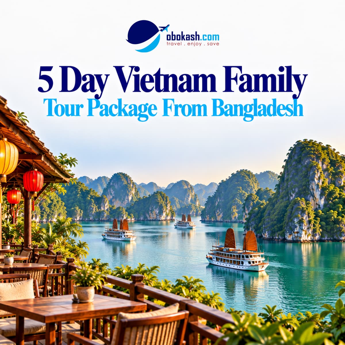 Vietnam 5 Day Family Tour Package From Bangladesh