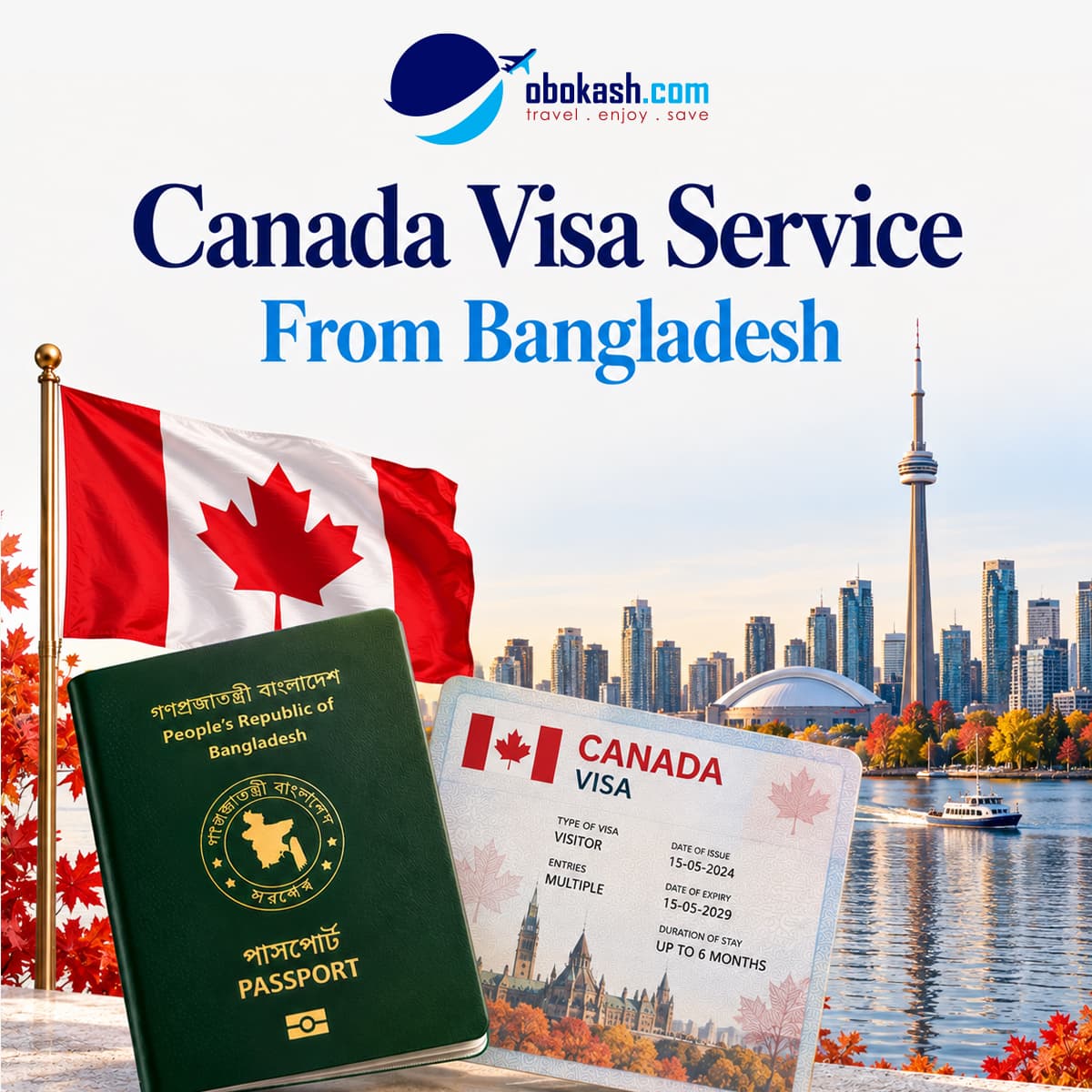 Canada Visa Service From Bangladesh